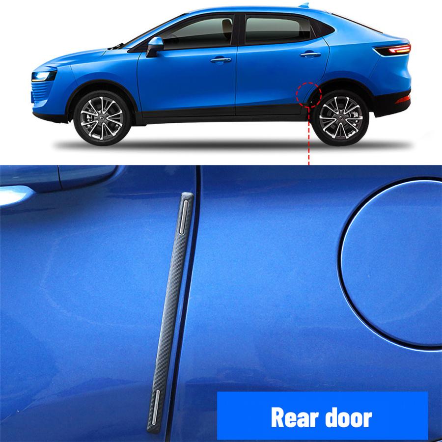 4pcs Car Accessories Bumper Corner Guard Cover Anti Scratch Protector Sticker