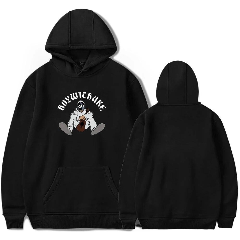 Boywithuke Merch Hoodie Nové album Serotonin Dreams Unisex Hip Hop Punk Y2k Boywithuke Mikina Pulovry Harajuku Běžné Unisex