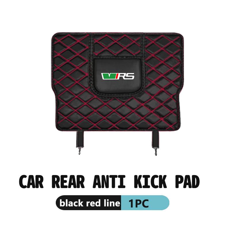KIAY9 Voor Skoda Autostoel Rugleuning Anti Kinderen Trapschoen Beschermer Mat Auto Interieur Accessoires Fabia Kamiq Superb Scala Enyaq-iV MK3