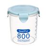 Tarro sellado de 600/800/1000/1500 ML con tapa hermética, gran capacidad, transparente, multifuncional, frutas, productos secos, nueces, cereales, condimentos, contenedor de hojas de té