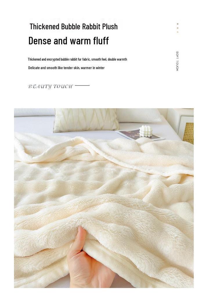 Cross-border Milk Fleece Flannel Nap and Gift Blanket