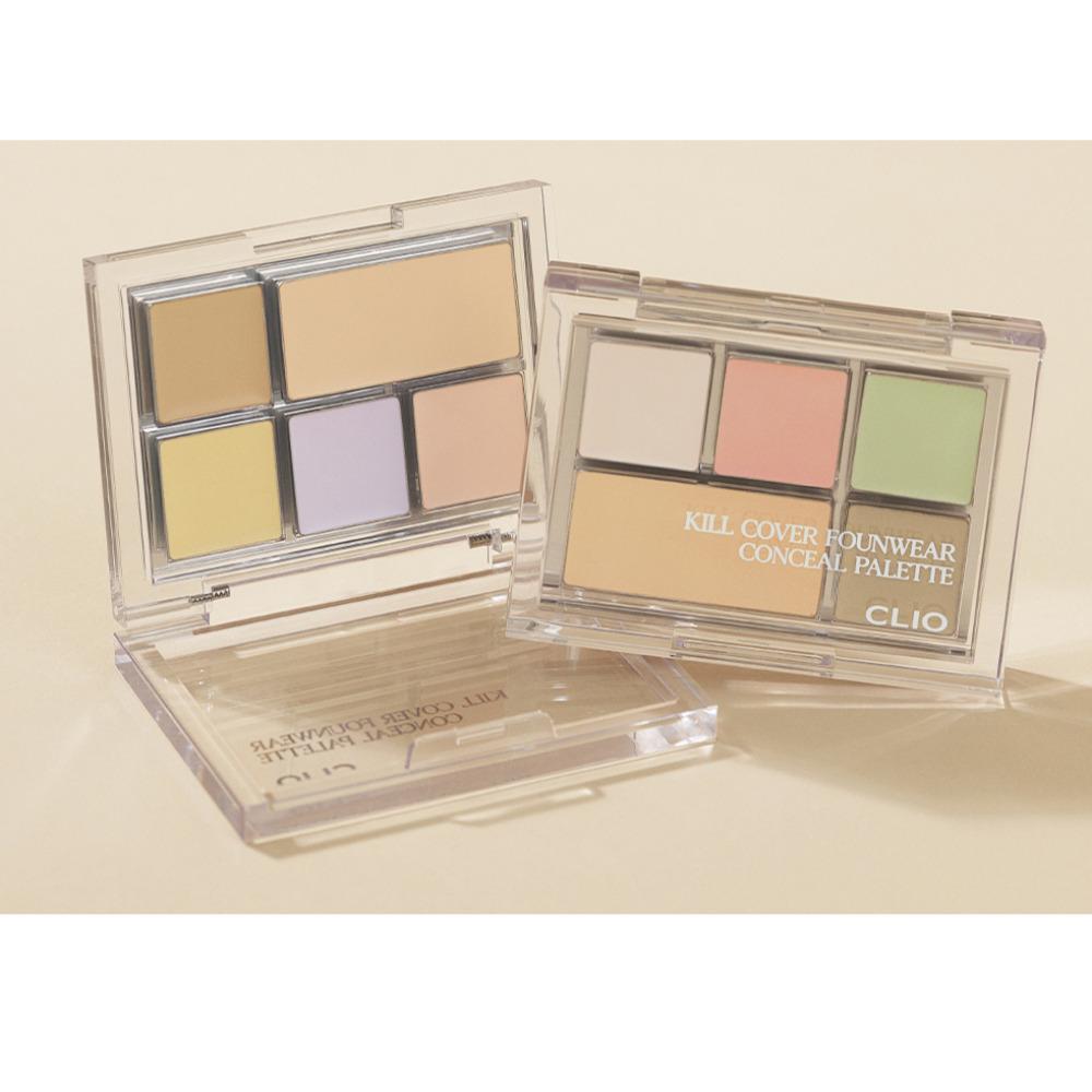 Clio Kill Cover Founwear Conceal Palette 2 Types / Concealer