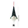 Christmas Tree Ornaments with Lights, 1pc Glowing Plush Gnomes Santa Elf Xmas Hanging Decorations Christmas Hanging Pendant
