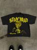 New ArrivalGraffiti Face TShirtY2k Style Loose Fit Crew Neck DesignCasual And FashionableSuitable For Both Unisex And Unisex