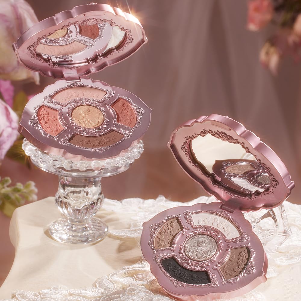 Flower Nose Midsummer Fairy Tales Collection Eyeshadow Palette Hazel 5-Color (01 Fawn)