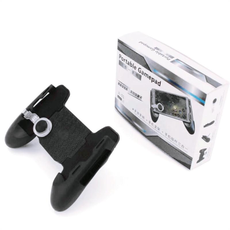 3-In-1 Gamepad PlayerUnknown's Battlegrounds Assisted Move Mobile Game Chicken Grip with Stand