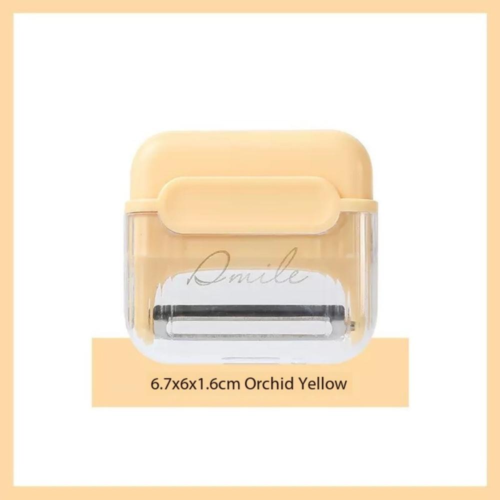 

Многофункциональный портативный набор для чистки фруктов и овощей с ножом для очистки - Пластиковые кухонные овощечистки для , картофеля и других продуктов Про жёлтый