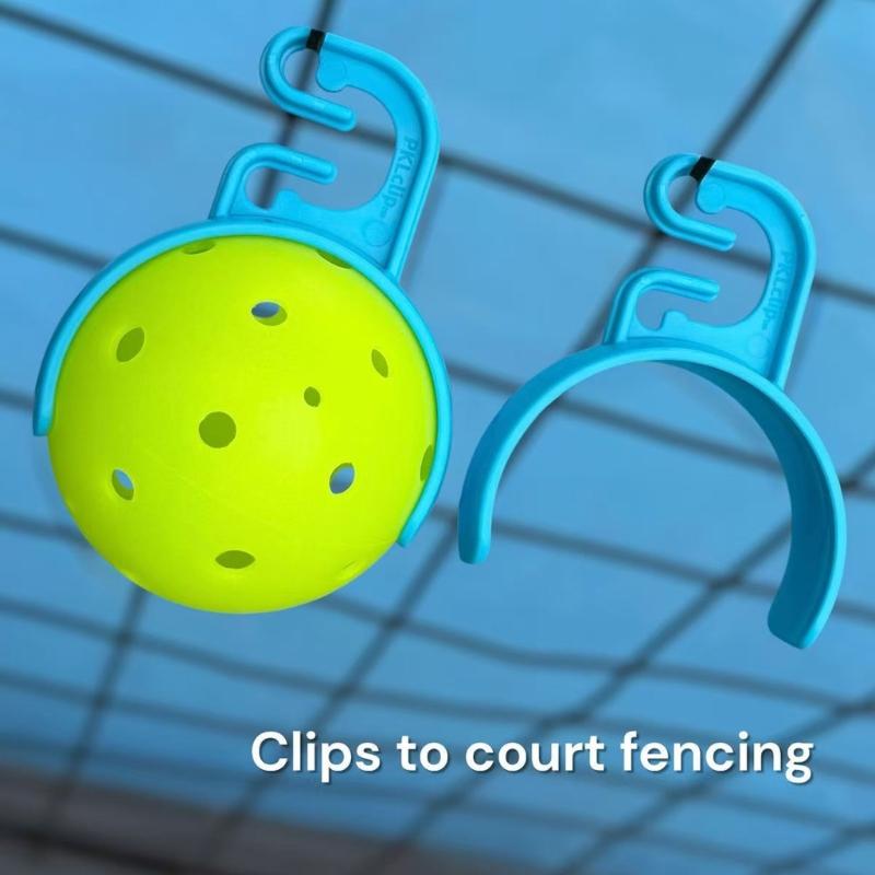 Adjustable Tennis Ball Holder And Fence With Stable Base And Easy Storage Pickleballs Ball Holder Net Clamps Accessory