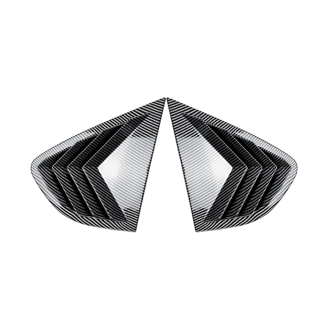 

Применимо к BMW X4 F26 2014-2018 автомобильный узор из углеродного волокна оконные трендовые жалюзи наклейка на автомобиль внешние аксессуары