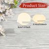 30/50/100PCS Acrylic Circle Cocktail Glass Charm Round Drink Tag Blank Marker Wine Glass Charm Wedding Birthday Party Decoration