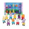 Adorable Pig Family Of Four Plastic Figures For Creative Birthday Cake Decoration