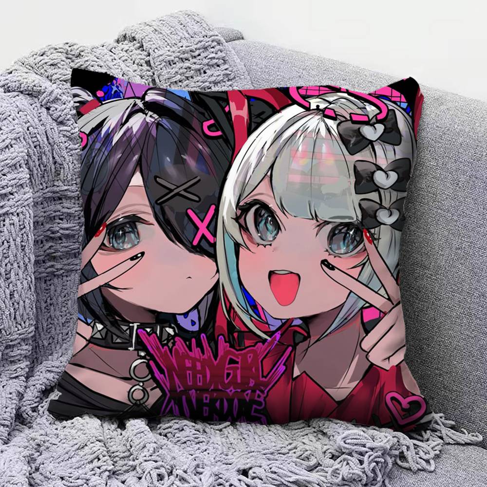Needy Streamer Overload Game Home Sofa Cushion Covers and Aecorative Custom Pillow Covers