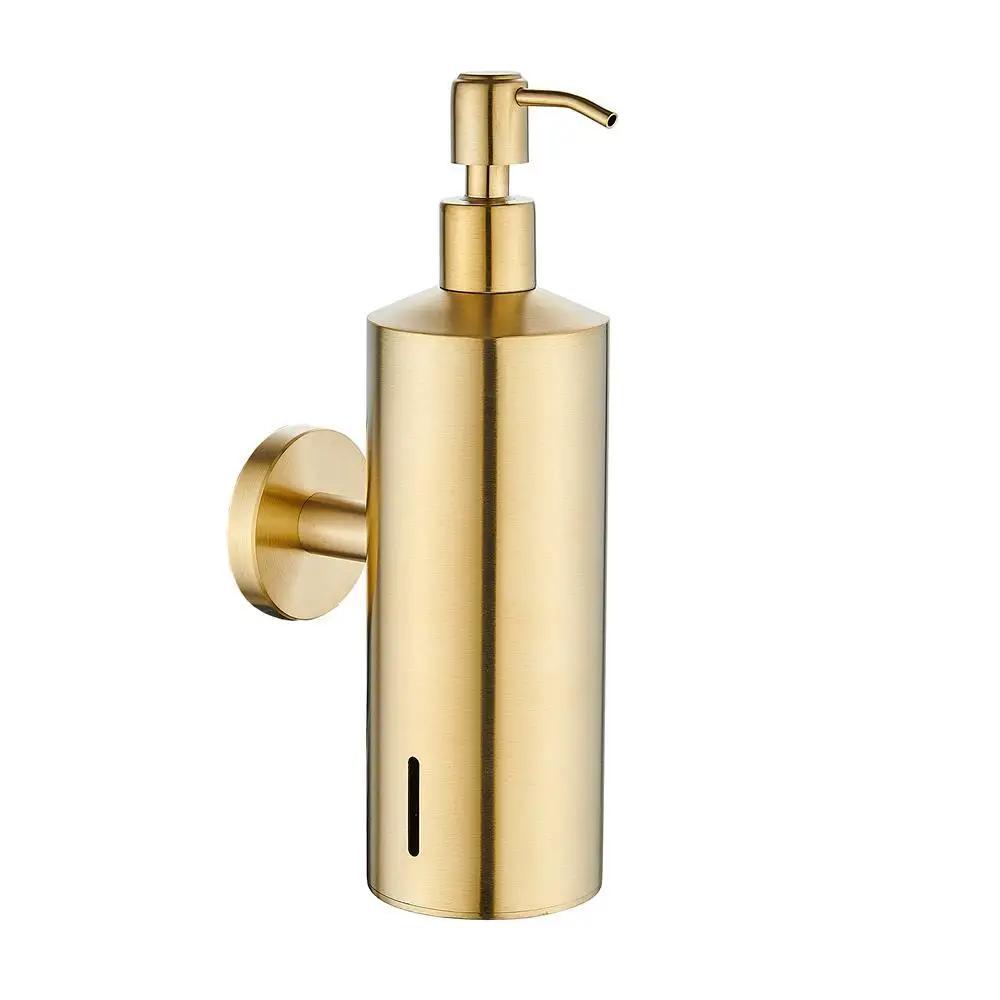 Wall Mounted Soap Dispenser 304 Stainless Steel Empty Bottle Press Type Large Capacity 500ML Manual Hand Sanitizer Bottle Modern