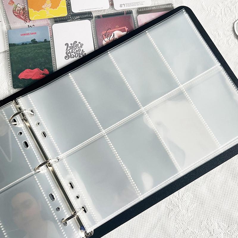 Transparent Photocard Binder Idol Kpop Photo Album Photocard Holder 3inch Photo Cards Collect Book Binding Machine Picture Album