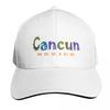 Cancun Mexico Baseball Cap Luxury Women Cap Wild Ball Hat Streetwear Luxury Cap Trucker Hats For Unisex Womens
