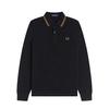 Fred Perry Mens Long-Sleeved Polo Shirt