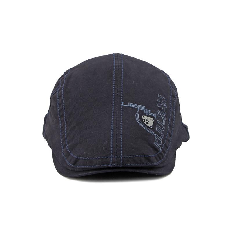 Șepci de știri pentru bărbați Beretă vintage britanică Șapcă din bumbac ocazională Căciulă de pictor Căciulă Gatsby Ivy Seci plate Gorro Hombre Boina