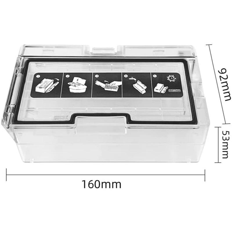 Dust bin for Roborock S7 S70 S75 T7s plus T7s G10 Dust Box Hepa Filter Spare Parts Robot Vacuum Cleaner Dust box Accessories