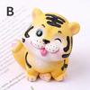 Cute Tiger Ornaments Micro Landscape Miniature Figurine Resin Craft Gift Desktop Garden Decor Home Miniatures Figurines