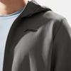 Li Ning Sports Lifestyle Series Water-Resistant Comfortable Casual Solid Color Jacket Men Jacket Asphalt-Gray AFDU529-5