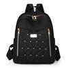 Backpack Women's Rivet Small Backpack Lightweight Travel Bag
