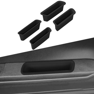 ZUNDUO Door Handle Boxes and Storage Trays for the New Suzuki Hustler 2020 Present Storage Door Garbage Gap Small Item Silicone No Interior Car Set of