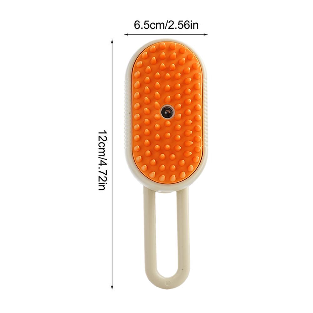 Pet Steam Brush Cat Dog Cleaning Steamy Spray Massage Beauty Comb 3 In 1 Hair Removal Grooming Supplies Pets Accessories