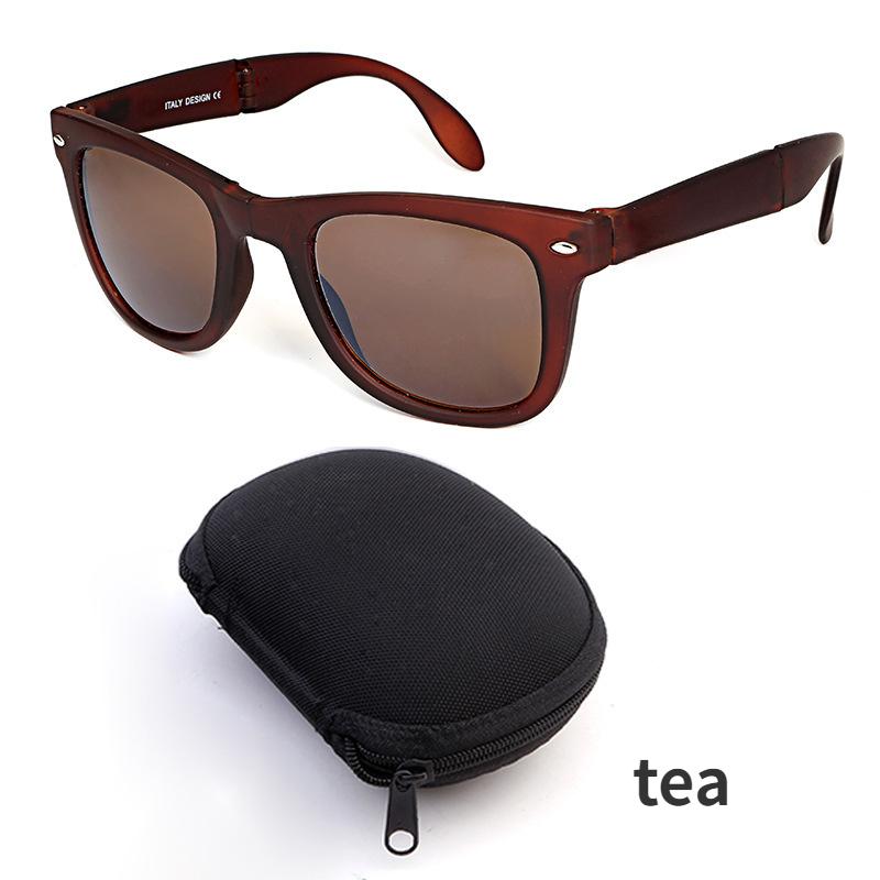 

Новые винтажные складные квадратные солнцезащитные очки для женщин и мужчин, брендовые дизайнерские женские складные модные портативные солнцезащитные очки Gafas De Sol As picture shown