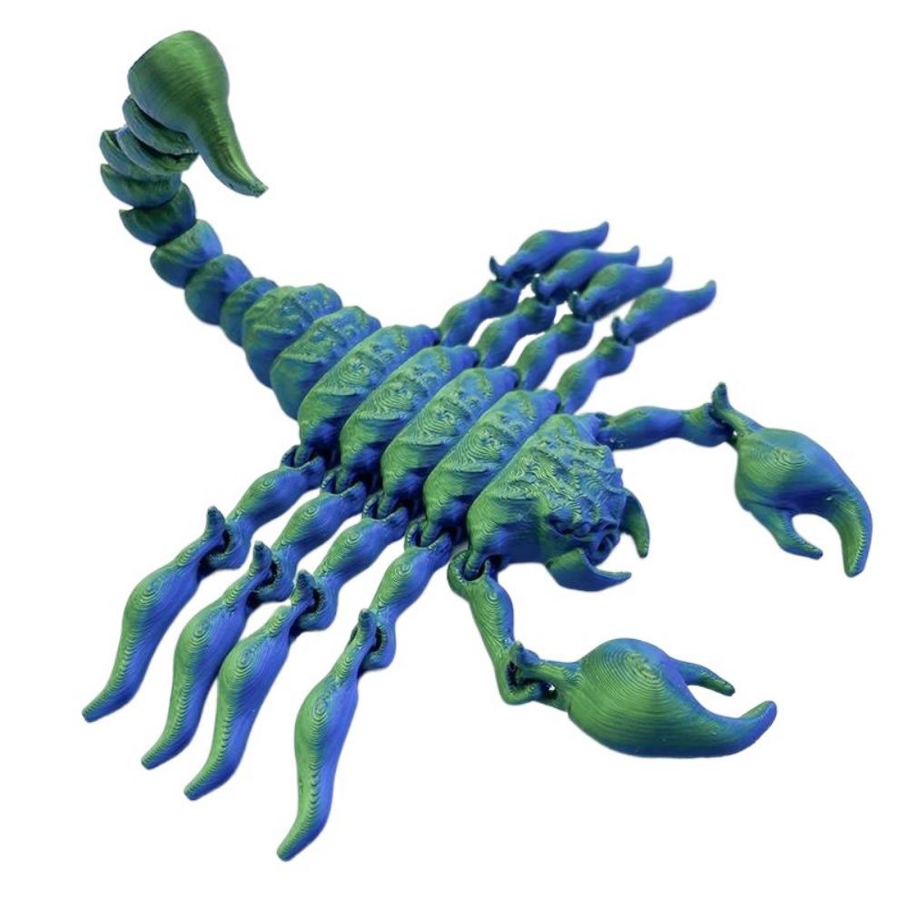 Articulated 3D Printed Scorpion Realistic Decorative Scorpion Figures  Landscaping Decoration