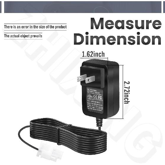 

587007101 Lawn Mower Battery Charger - 12v Charger Per Compatible with Husqvarna Craftsman Sears 532190097 HD725FE, HU675FE, HU725E, XT722FE,