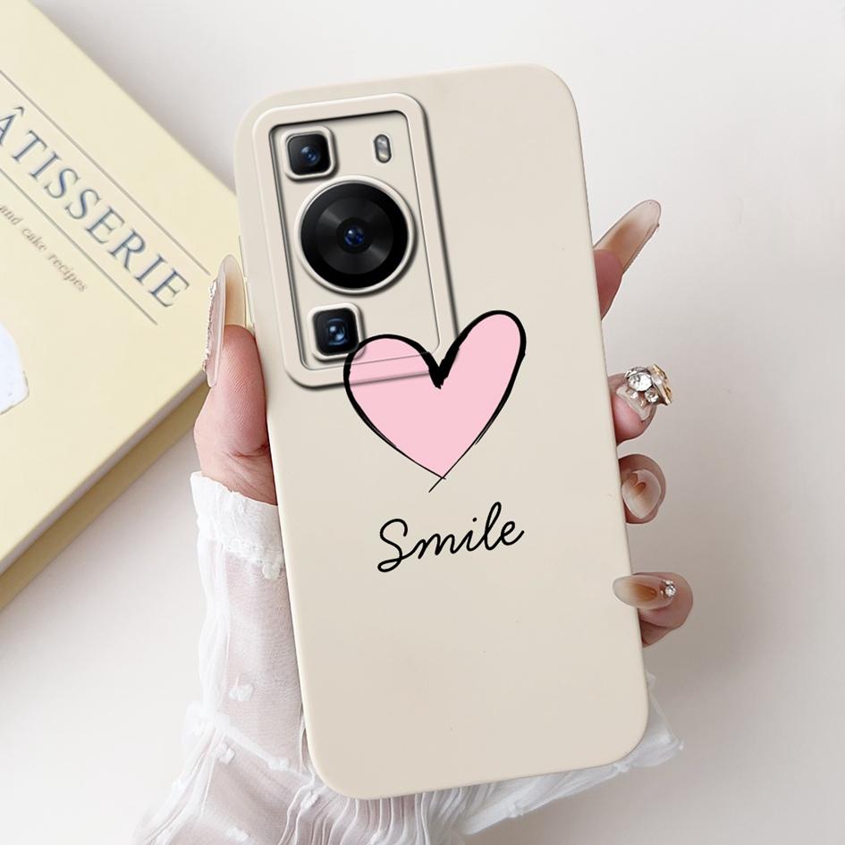 For Huawei P60 Pro Case MNA-LX9 Cover Cute Cartoon Rabbit Panda Soft Liquid Silicone Protective Cover For HuaweiP60 P60 Art Capa