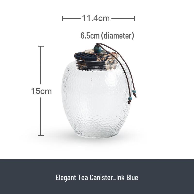 Nanshan Glass Tea Caddy