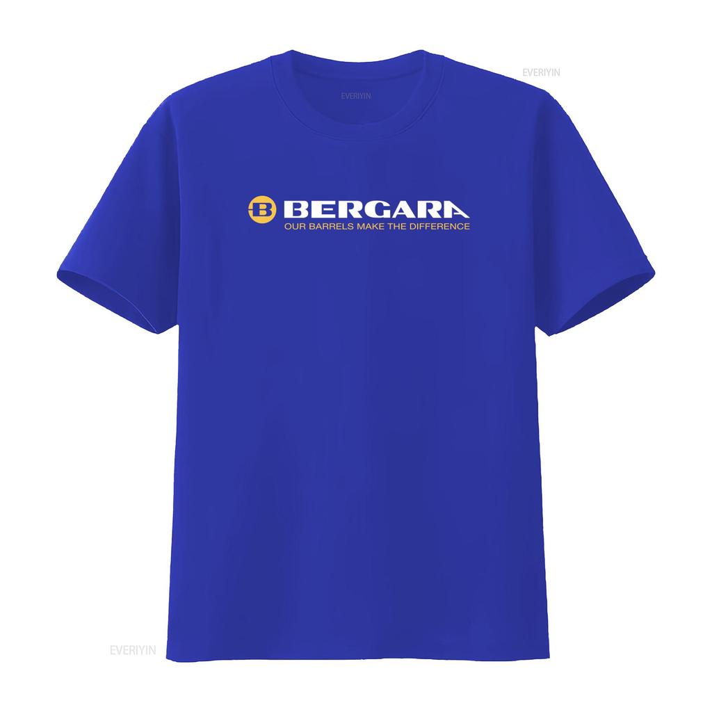 Bergara Guns Firearms Mens Black T Shirt Size S to 3XL Our Barrels Make The Difference vintage Washed Stretched Casual homme