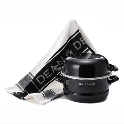 DEAN DELUCA Black Casserole Tea Towel Set & &