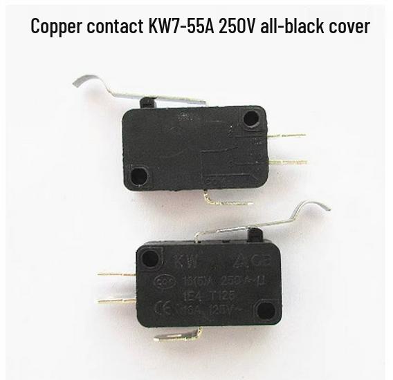 Copper Contact KW7 Series V-15/152/153/155-1C25 Microwave Oven Micro Switch
