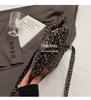 Chic Leopard Print Crossbody Bag - Spring Style, Versatile Women's Handbag for Students, Retro Casual Single Shoulder Bag.