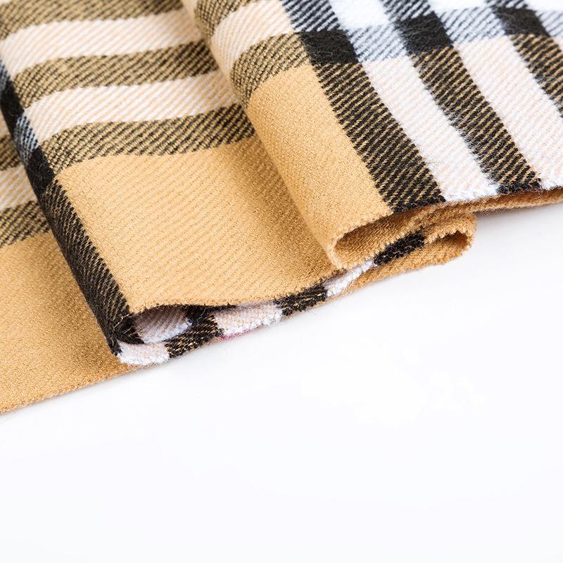 Damen Imitat Kaschmir Warmer Schal Winter Herren Schal Kariertes Design Unisex Strickwaren Schal