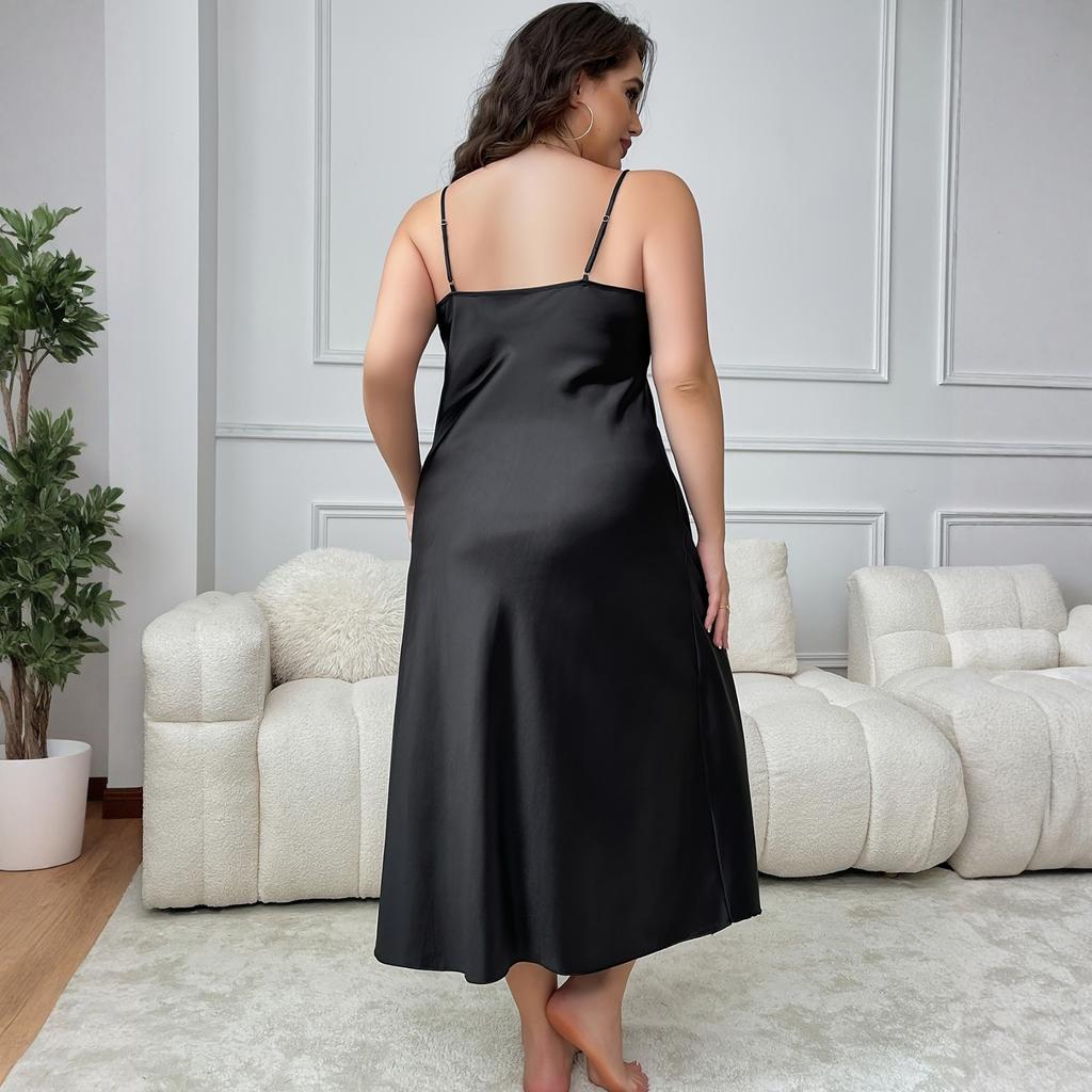 Plus Size Women's Loungewear Sexy Robe Casual Comfortable Nightwear
