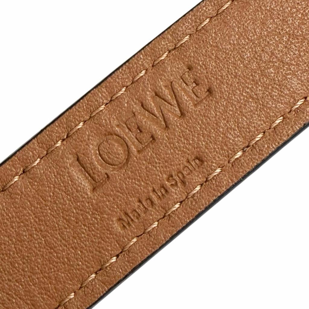 Excellent LOEWE Handbag gray felt Women Used