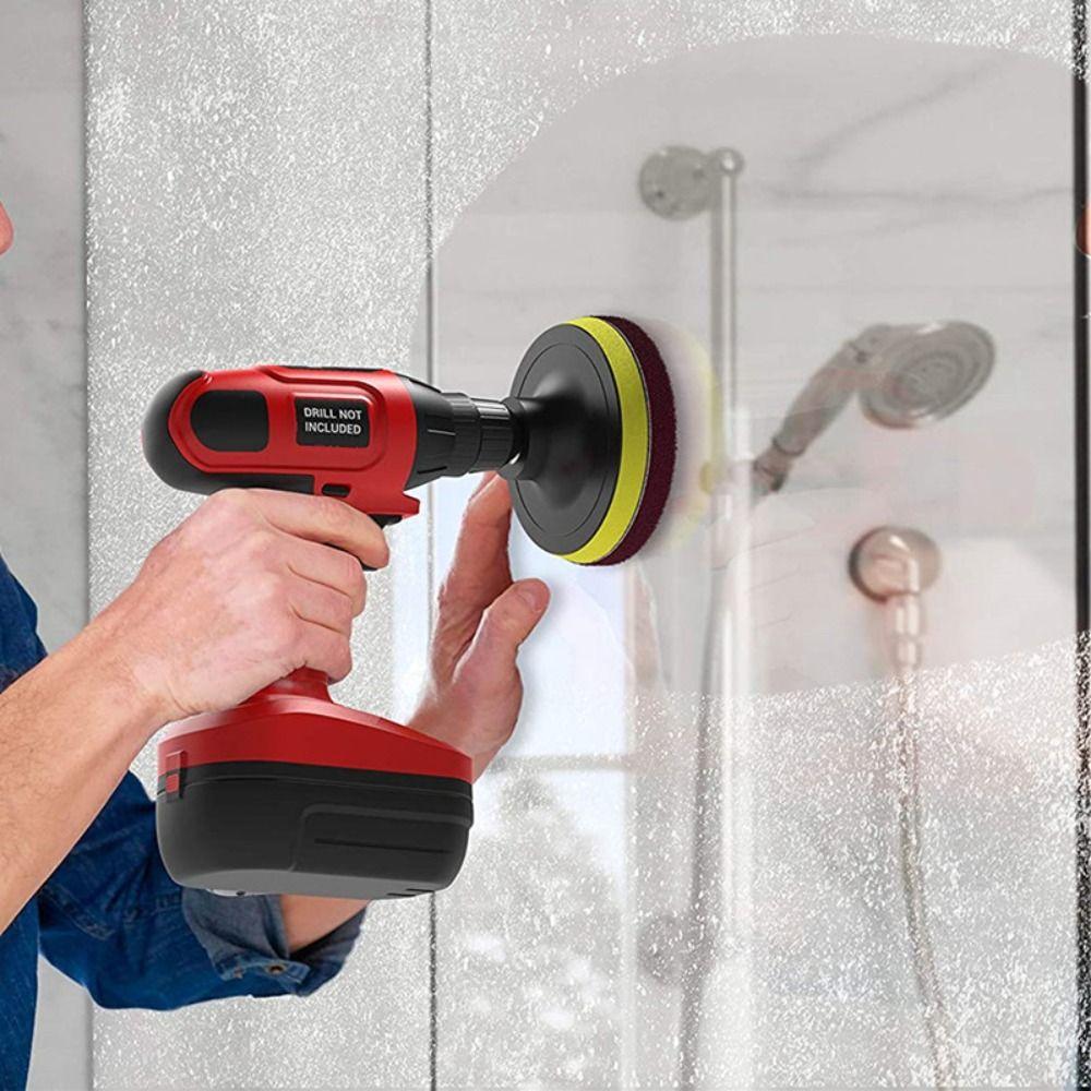 Tub Kitchen For Bathroom Floor Tile Scrubber Drill Power Brush Polishing Pad Power Scouring Pads