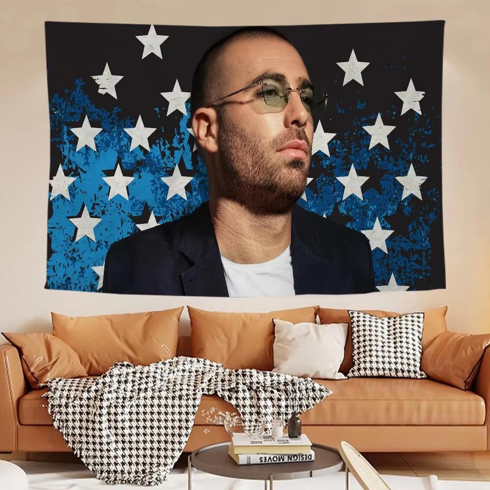 

Omer Adam Flag Tapestry Hanging Design Flat Print Perfect for Room Home Decor Versatile Decorative Banner 74x94cm(29x37in)