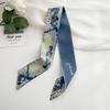 Long silk scarf, high-end new versatile hair tie streamer, atmosphere ribbon, spring and summer decorative scarf, tied bag streamer