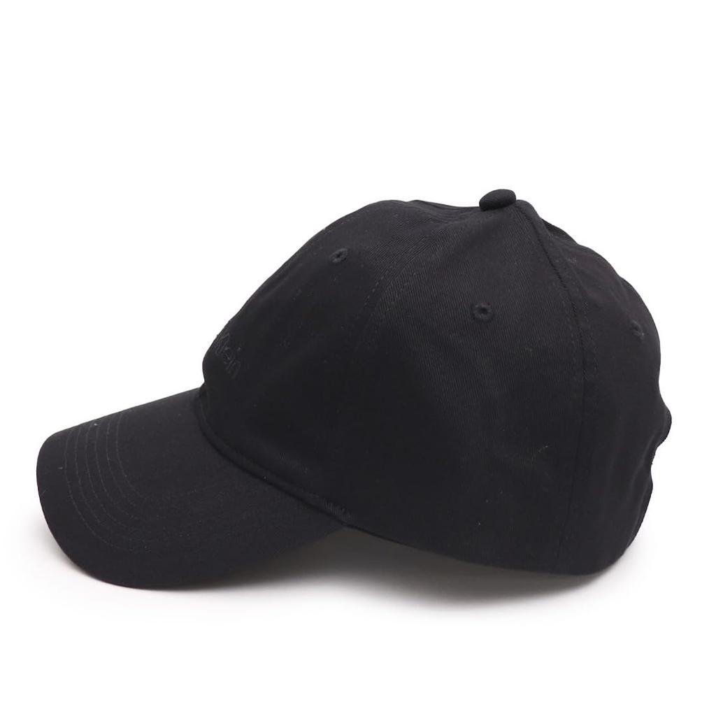 Calvin Klein 4D5003G and Logo Embroidery Free Black Cap, Unisex, Men's Women's, (JP, Alphabet, Size, (001)) [Used]