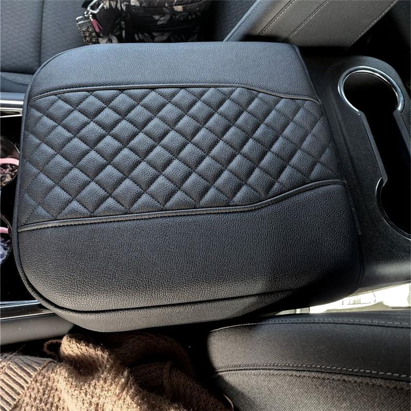 Bucket Seat Armrest Cover For Chevy Silverado GMC Sierra 1500 2019-2025 Tahoe Suburban Yukon 2021-2025 Center Console