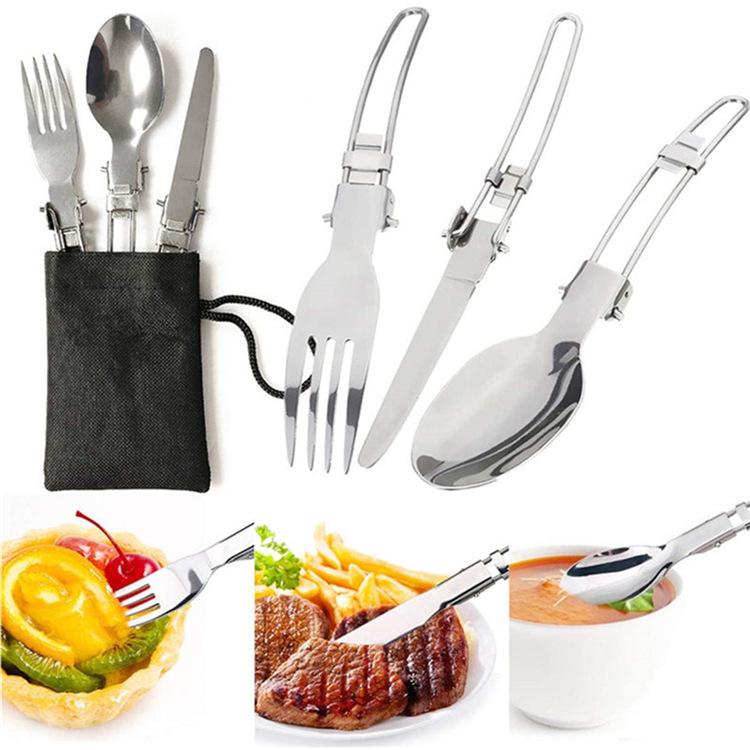 Camping Cookware Set - Portable Outdoor Cooking Utensils, Backpacker's Nesting Pots, Essential Outdoor Gear for Camping