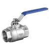 201/304 Stainless Steel Heavy-Duty Two-Piece Ball Valve / 25kg Pressure / Full Bore / High Flow Rate / DN15