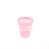 1/12 Dollhouse Mini Hollowed-Out Trash Can Model Dollhouse Living Furniture Decoration Dolls House Micro Scene Ornament
