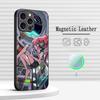 Zutomayo Cool Japan Singer Pattern Phone Case For iPhone 16 15 14 13 12 11 Plus Pro Max  High-end Luxury Magsafe Sheepskin