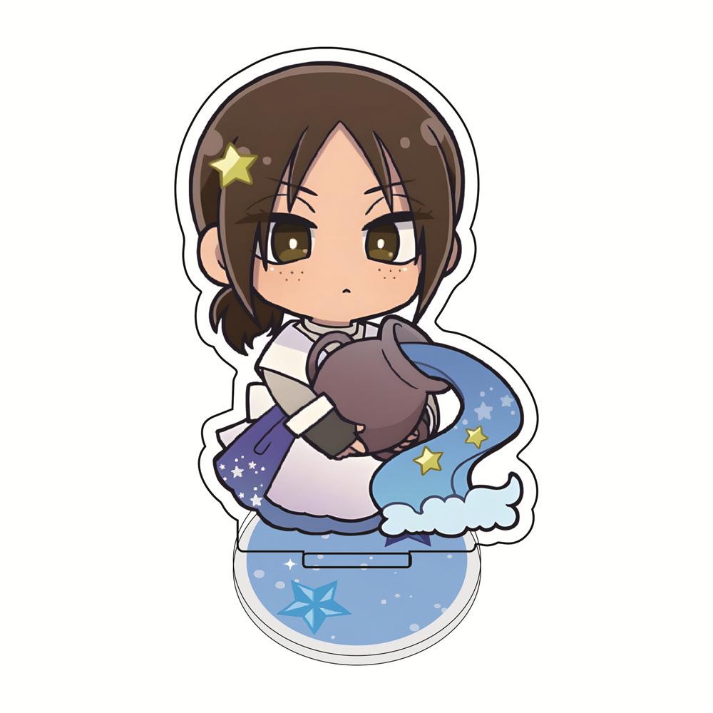 10 Cm Attack On Giant Japanese Anime Peripherals The Twelve Zodiac Signs Series Acrylic Stand Collectible Desk Ornament Gift Toy