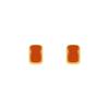 Burgundy Square Ear Clips Without Ear Piercings, Autumn and Winter Light Luxury High-end Temperament Earrings,fashionable Commuting,exquisite Earrings